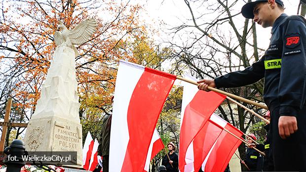 Obchody 99. rocznicy Odzyskania Niepodlegoci w Wieliczce - zdjcia