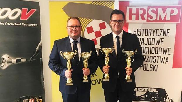 Rafa i Grzegorz lczka zakoczyli sezon Historycznych Rajdowych Samochodowych Mistrzostw Polski 2017.