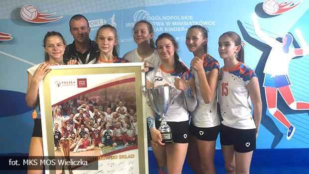 MKS MOS Wieliczka brzowym medalist Mistrzostw Polski Kinder + Sport 2019