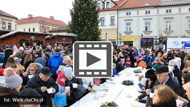 Wigilia dla mieszkacw Wieliczki 2019 - wideo