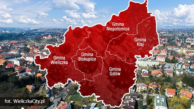 Spory wzrost zakae koronawirusem w gminie Wieliczka