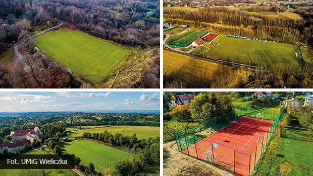 Kolejne boiska bd modernizowane. Infrastruktura sportowa w gminie Wieliczka jest coraz lepsza.