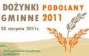 Doynki Gminne 2011 w Podolanach