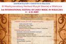 III Midzynarodowy Festiwal Muzyki Dawnej
