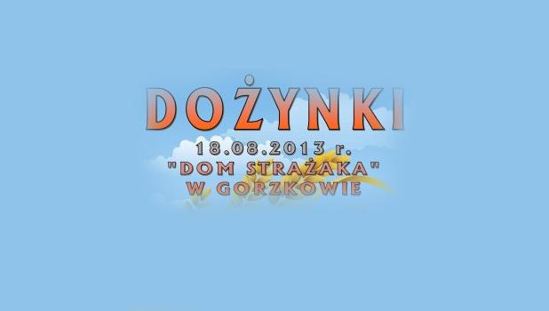 Doynki 2013 w Gorzkowie