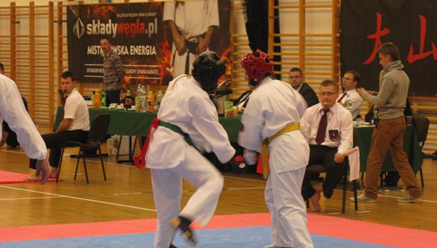 Mistrzostwa Polski Poudniowej Oyama Karate w Kumite