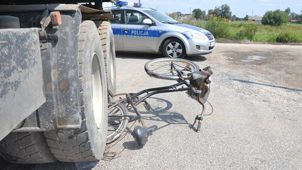 Wypadek w Grabiu: nie yje rowerzysta