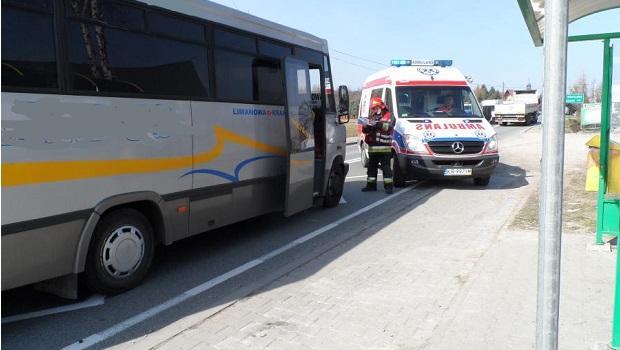 W Tomaszkowicach bus zderzy si z motocyklist