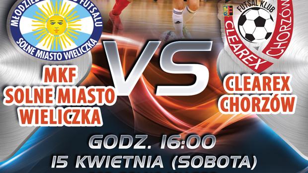 Futsal Ekstraklasa. MKF Solne Miasto Wieliczka vs Clearex Chorzw