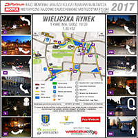 Rajd Memoria Kuliga Wieliczka mapa