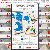 Rajd Memoria Wieliczka Brzegi 2 mapa