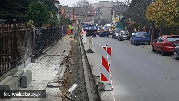 Rozpocz si remont chodnika na ul. Sienkiewicza