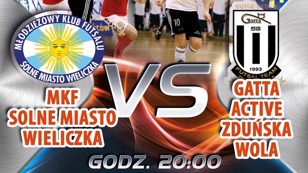 Futsal Ekstraklasa. Mecz MKF Solne Miasto Wieliczka vs Gatta Active Zduska Wola