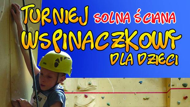 Solna ciana - turniej wspinaczkowy dla dzieci