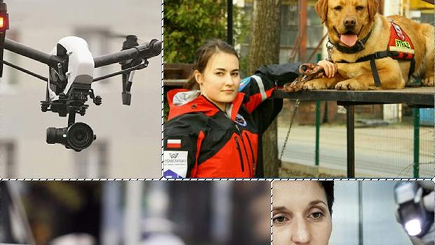 Policyjny dron, pies ratowniczy, kryminalistyka i radiowz - atrakcje dla dzieci podczas Wieczoru z kryminaem.