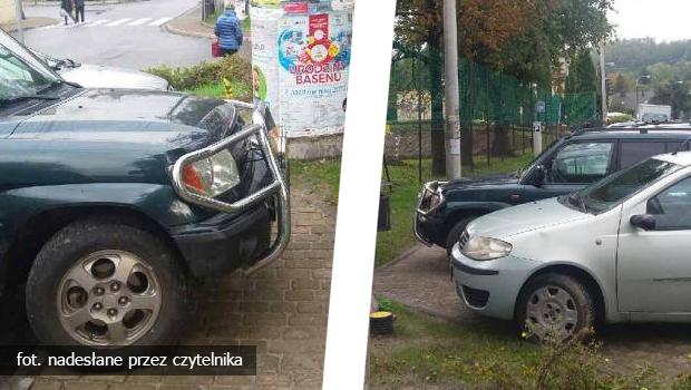 Dwóch takich co w strefie płatnego parkowania, parkować nie potrafią...