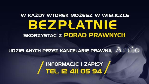 Szukasz porady prawnej? W Wieliczce bezpatnie udzieli Ci jej kancelaria prawna!