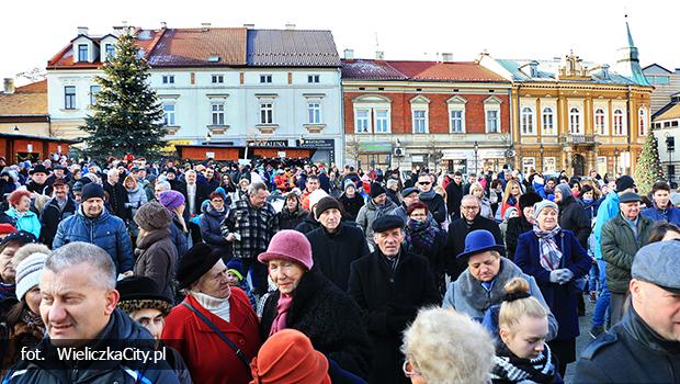 Wigilia na wielickim rynku 2017 - zdjcia