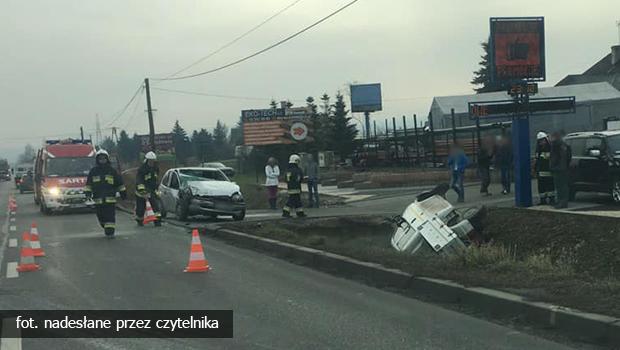 Wypadek podczas wyprzedzania