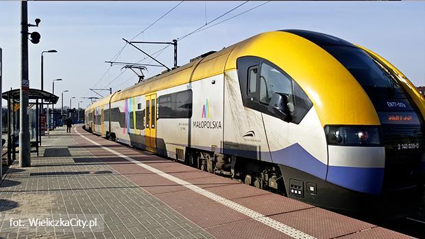 Od marca nastąpią olbrzymie utrudnienia w kursowaniu pociągów z Wieliczki do Krakowa
