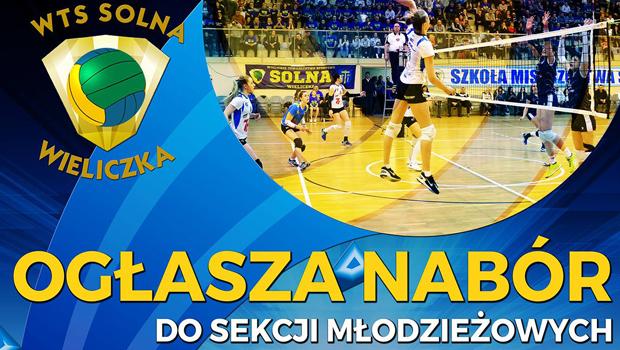 WTS Solna Wieliczka ogasza nabr do sekcji modzieowych!