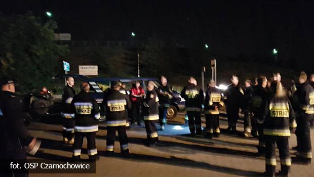 Nocne poszukiwania zaginionego mczyzny w ledziejowicach i okolicznych miejscowociach.