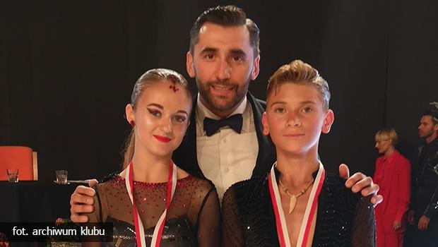 Wieliczanka Emilia Krl i Mateusz Gadocha na podium GRAND PRIX POLSKI EKSTRAKLASY.