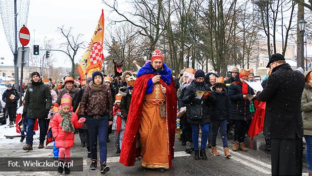 Orszak Trzech Krli 2019 w Wieliczce [zdjcia]