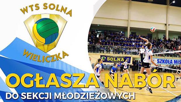 WTS Solna Wieliczka ogasza nabr do sekcji modzieowych - roczniki 2009-2010 oraz 2001-2008