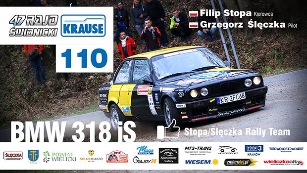Stopa / lczka Rally Team przed 47. Rajdem widnickim – KRAUSE – 1. Rund MOTUL Historycznych Rajdowych Samochodowych Mistrzostw Polski.