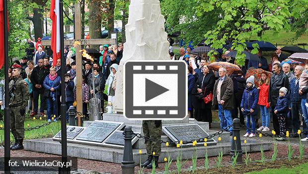 Obchody 228. Rocznicy Uchwalenia Konstytucji 3 Maja - Wieliczka 2019 [wideo]