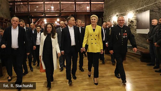 Prezydenci Polski i Sowacji z wizyt w kopalni