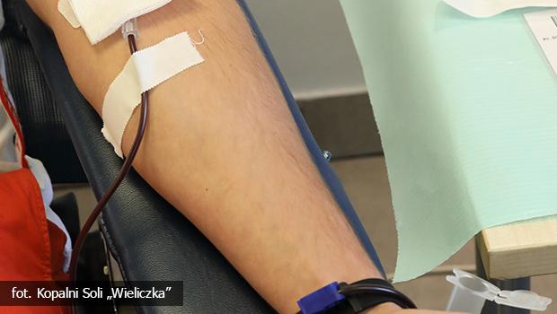 W Kopalni Soli „Wieliczka” zebrali prawie 50 litrw krwi