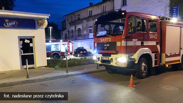 Os. Sienkiewicza. W pustostanie mg spon bezdomny mczyzna.