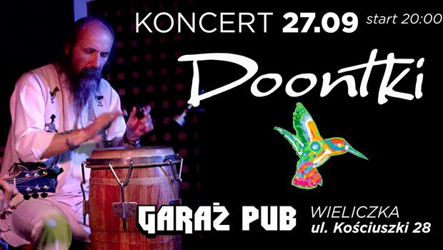 Koncert Doontki w Food Truck Gara - PUB