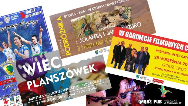 Polecane wydarzenia w Wieliczce – pitek/sobota