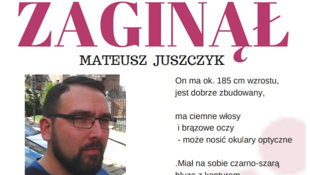 Zagin Mateusz Juszczyk. Ostatni raz by widziany w Przebieczanach.