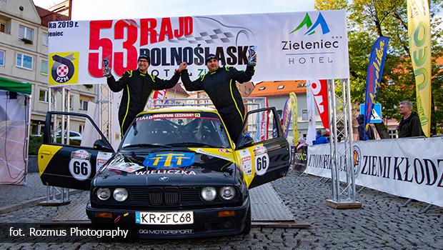 Podium na 53. Rajdzie Dolnolskim = Wicemistrzostwo Polski w Historycznych Rajdowych Samochodowych Mistrzostwach Polski - Stopa/lczka Rally Team