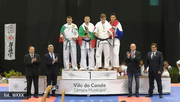 Medal dla Wielickiego Klub Karate Kyokushinkai na Mistrzostwach Europy w Portugalii