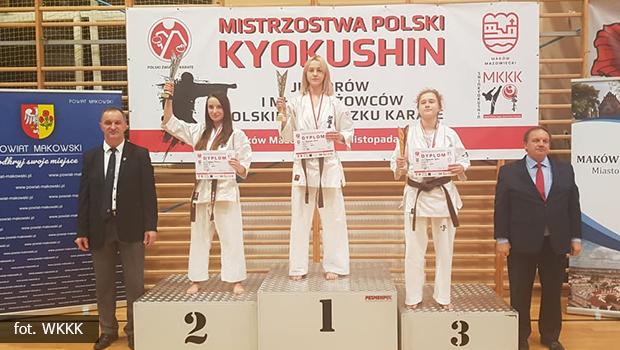 Zawodniczka z Wieliczki dwukrotną Mistrzynią Polski w Karate Kyokushin