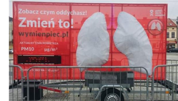 Wielki model płuc zostanie zamontowany w Wieliczce