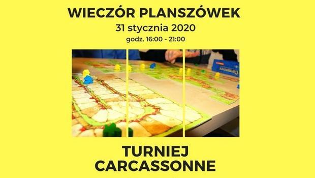 Turniej Carcassonne i wieczr gier - ju dzi