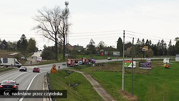Dachowanie w Wieliczce. Ldowa migowiec LPR.