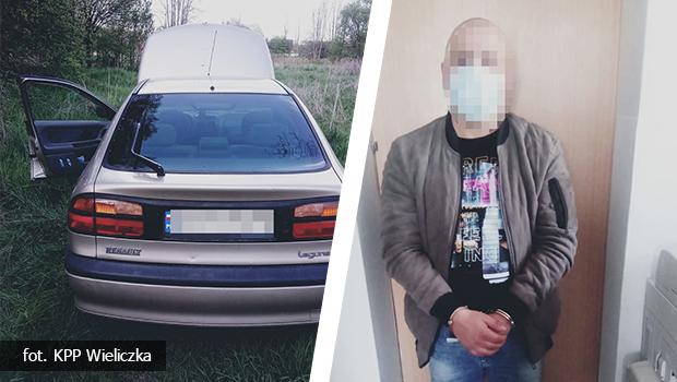 Sprawca kradziey z wamaniem zatrzymany przez wielickich policjantw