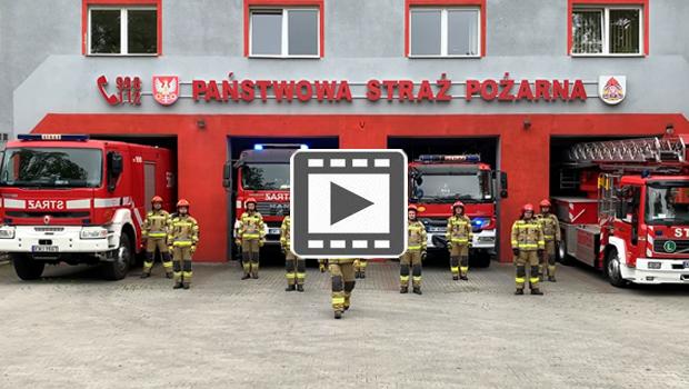 Straacy z JRG Wieliczka wzili udzia w akcji #GaszynChallenge - wideo