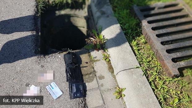 19-latek znalaz portfel. Pienidze zabra, a portfel wrzuci do studzienki – zosta zatrzymany przez niepoomickich kryminalnych.