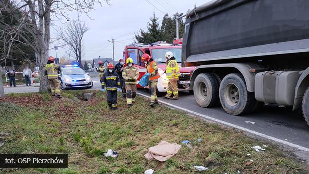 Ciarwka przejechaa kobiecie po nodze. Ldowa migowiec LPR.
