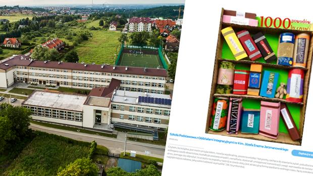Szkoła Podstawowa nr 4 w Wieliczce bierze udział w konkursie Empiku. Pomóżmy im wygrać tysiąc książek!