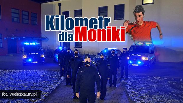 Policjanci z Wieliczki wymyślili challenge, aby pomóc kobiecie, która straciła nogę w wypadku [wideo]