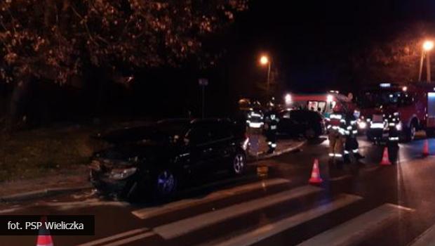 Wymusi pierwszestwo na skrzyowaniu ul. Nowy wiat i Kociuszki